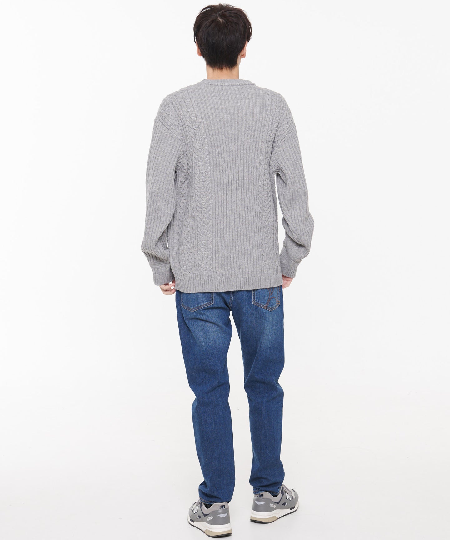 Arnold Palmer シェア ミックスパターン ニットプルオーバー